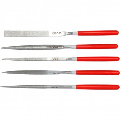 Diamond file set (5pcs) 5x180x70mm