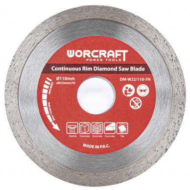 Diamond saw blade for MC14-110A, 22.23x110mm