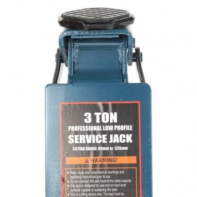 Professional garage jack 3t. Low profile 9