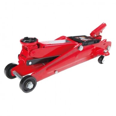 Trolley jack with rotating handle 3t