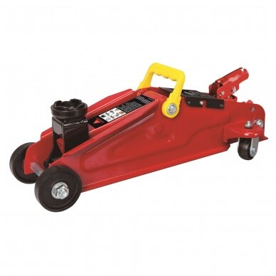 Trolley jack with rotating handle 2t