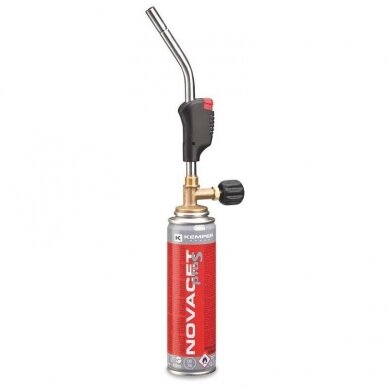 Gas blow torch KEMPER 1300°C  360° with gas 580S MINI 60g