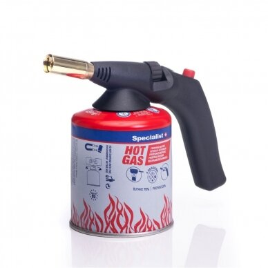 Gas blow torch Specialist+ 1800°C with propane/butane gas 450g 1