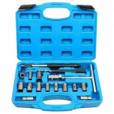 Diesel injector seat cutter set 17pcs