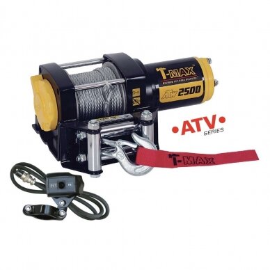 Electric winch 12V 2500LBS/1134KG (wire rope)