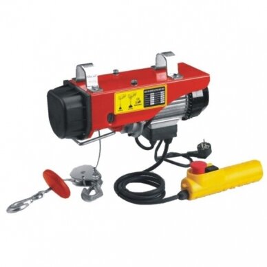 Electric chain hoist 1200kg. Double hook 1