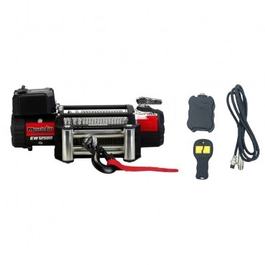 Electric winch (Muscle Lift) 24V 12500Lbs/5665kg with radio remote control