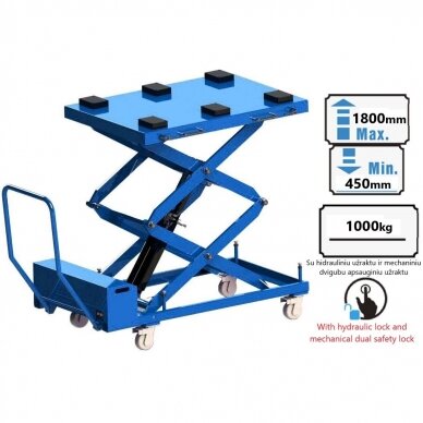 EV battery hydraulic scissor lift 1t, 220V