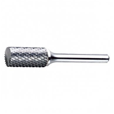 Carbide rotary burr shape B cylinder (ZYAS) with end cut