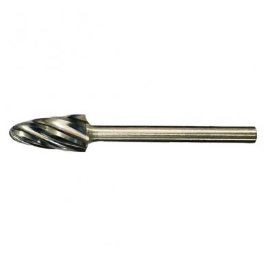 Carbide rotary burr shape F nosed tree (RBF) (for aluminium)