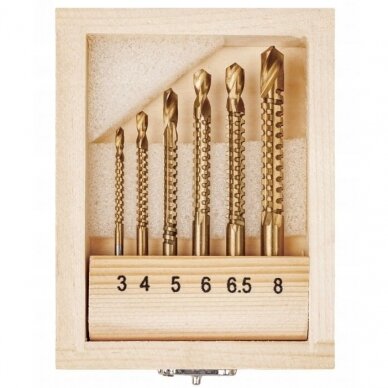 Milling bits set (6pcs)