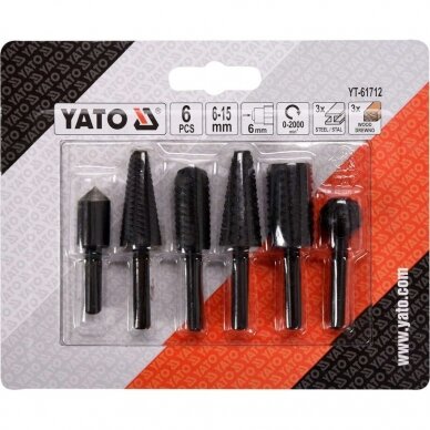 Milling cutter set (6pcs) 3