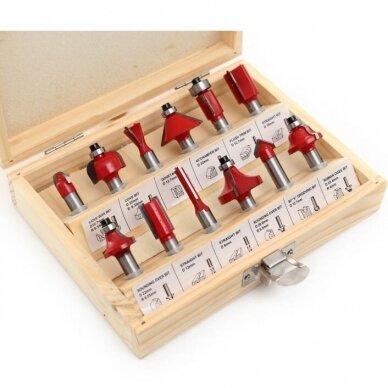 Milling cutter set (12pcs) 2