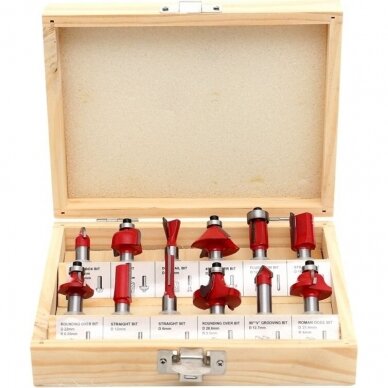 Milling cutter set (12pcs)