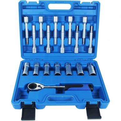 Shock absorber remover and installer kit 18pcs