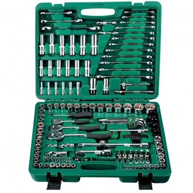 1/4"+3/8"+1/2" Dr. Socket and wrench set 150pcs