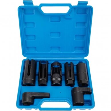 1/2" Dr. Oxygen sensor socket set 7pcs