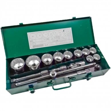 3/4" Dr. Socket set 15pcs (SAE)