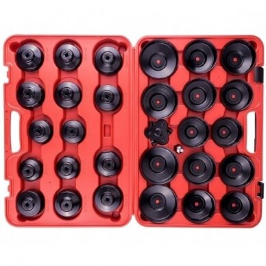 Oil filter cap wrench set 26pcs. 1