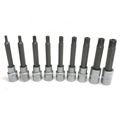 1/2"+3/8" Dr. Bit socket set (RIBE) 9pcs