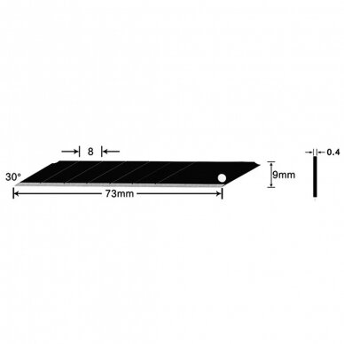 Spare blades 9mm (10pcs) 1