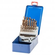 Twist drill set DIN338 19pcs. (1-10mm) (cobalt)