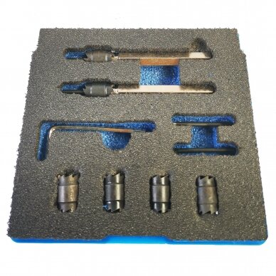 Drill welding points set 9pcs (HSS) 1