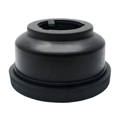 Quick realease nut plastic pressure lid with rubber buffer