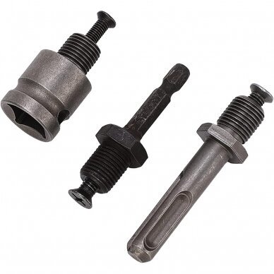 Drill chuck 1/2'' Ø2-13mm with adapters 4pcs 4