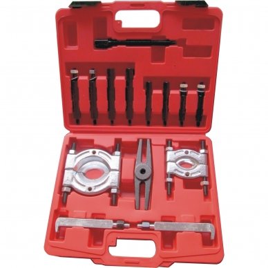 Gear puller & bearing splitter set 12pcs.