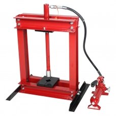 Hydraulic shop press with gauge 4t