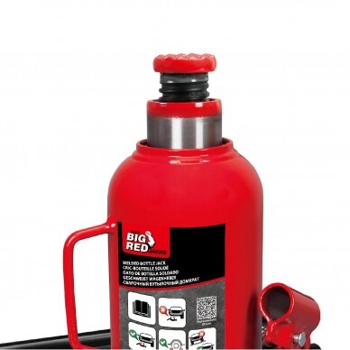 Welded hydraulic bottle jack 1