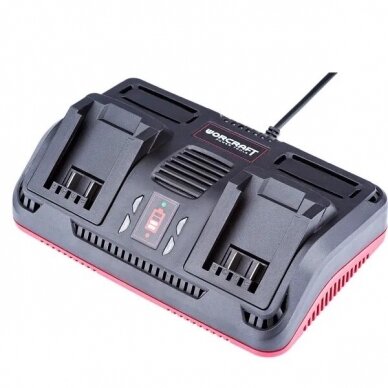 Li-ion Double Charger for WORCRAFT 20V battery