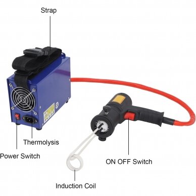 Induction heater 1.5kW 1