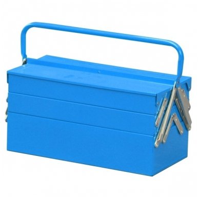 Tool box with trays