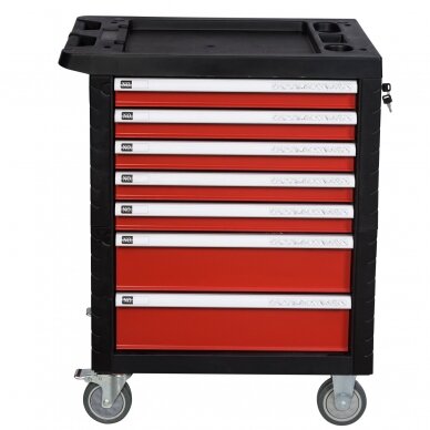 Roller cabinet TRGL3107 with tool set trays, 233pcs 1