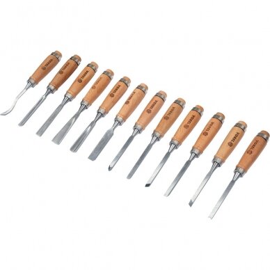 Chisels set for wood 12pcs 1