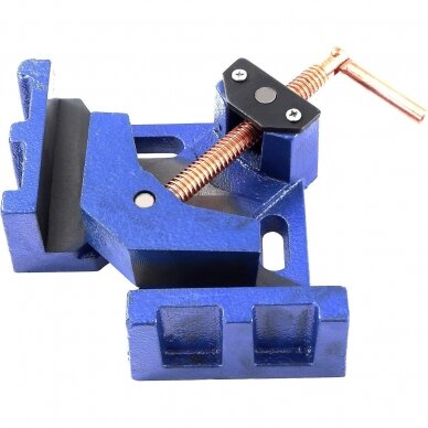 Corner welding vise