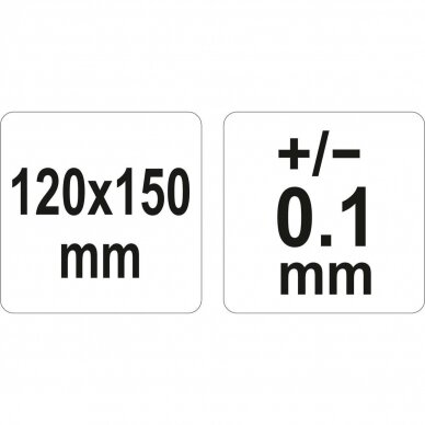 Protractor with ruler 120x150mm 2