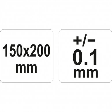 Protractor with ruler 150x200mm 2