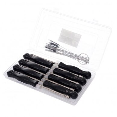 Keys for adjusting carburetors 8 pcs + brushes