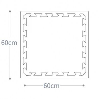 Workshop EVA matt 600x600x10mm 6pcs 5