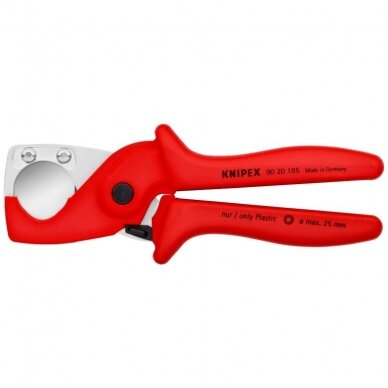 Cutter for plastic pipes KNIPEX