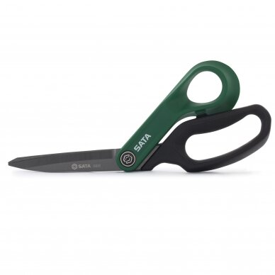 Rubber grip long-blade scissors 250mm right handed