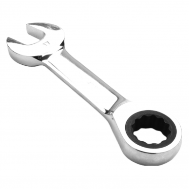 Combination wrench with ratchet (short) 2