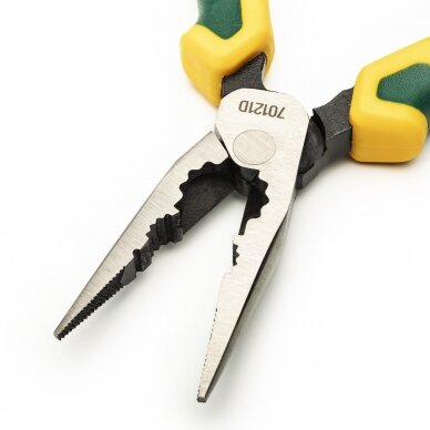 High leverage long nose combination pliers 170mm 3