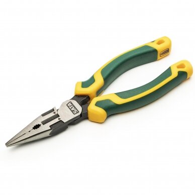 High leverage long nose combination pliers 170mm 1
