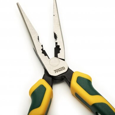 High leverage long nose combination pliers 220mm 4