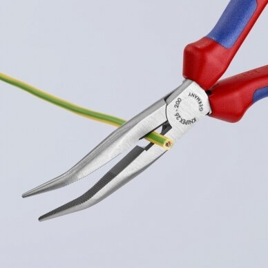 Snipe nose combination bent pliers 200mm KNIPEX 4