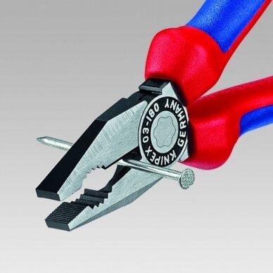 Kombinuotos replės 180mm KNIPEX 13